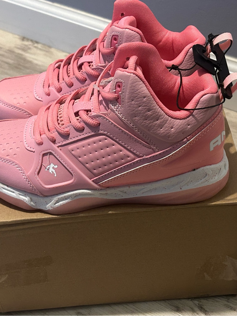 And1 Pink Youth/Women’s High-Top Sneakers